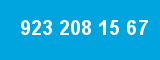 923 208 15 67 923 208 15 67